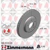 Zimmermann Brake Disc - Standard/Coated, 100333120 100333120